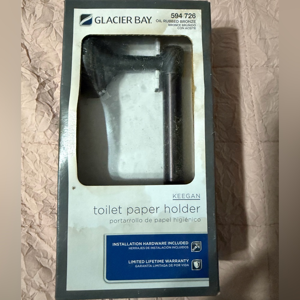 Glacier Bay Oil Rubbed Bronze Toilet Paper Holder